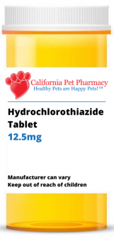 Hydrochlorothiazide 12.5mg PER TABLET