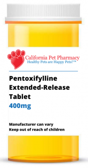 Pentoxifylline ER 400mg PER TABLET