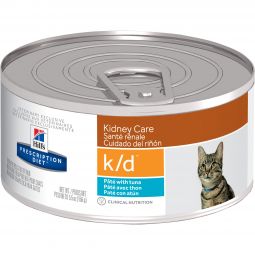 Hill's Prescription Diet k/d Tuna Canned Cat Food 5.5oz 24pk