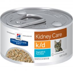 Hill's Prescription Diet k/d Veggie/Tuna/Rice Cat 2.9oz 24pk