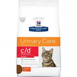 Hill's Prescription Diet c/d Chicken Dry Cat Food 13 lbs