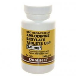 Amlodipine Besylate 2.5mg 90 Tablets