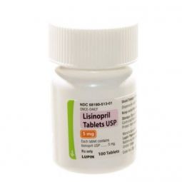 Lisinopril 5 mg PER TABLET