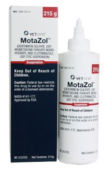 MotaZol Otic Suspension 215g