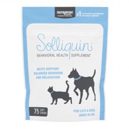 Solliquin Calming S/M Dogs & Large Cat Soft Chews 75 Count