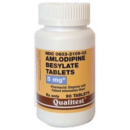 Amlodipine Besylate 5mg PER TABLET