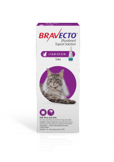 Bravecto Topical Solution for Cats 13.8 - 27.5 lbs (4 Dose)