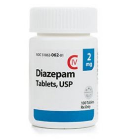 Diazepam 2mg PER TABLET