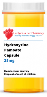 Hydroxyzine Pamoate 25mg PER CAPSULE