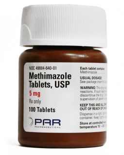 Methimazole 5mg 100 Tablets