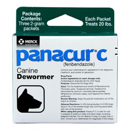Panacur C 2g- 3 Packets