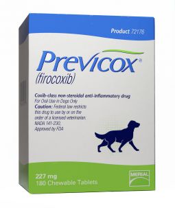 Previcox 227mg PER TABLET