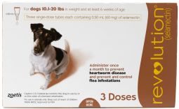 Revolution For Dogs 10.1 to 20 lbs (3 Month)