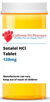 Sotalol HCl 120mg PER TABLET