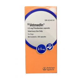 Vetmedin 2.5mg 100 Capsules