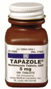 Tapazole 5mg 100 Tablets